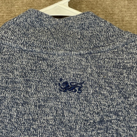 Disney 28 & Main Admiral Fowler Sweater Men's 2XL 1/4 Zip Pullover Cotton Ferry - Picture 12 of 13